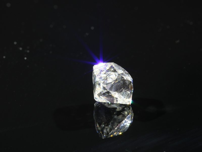 Peruzzi cut diamond - one of the first models of brilliant cut mid 17th Century (image 10 of 12)